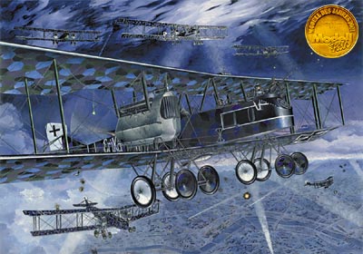 Roden Models 016 1/72 Gotha G.V German WWI Bomber Model Aircraft Kit