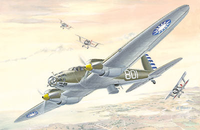 Roden Models 021 1/72 Heinkel 111A Bomber Model Aircraft Kit