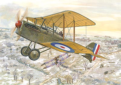 Roden Models 023 1/72 RAF S.E.5a WWI Bi-Plane Hispano Suiza Model Aircraft Kit