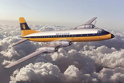 Roden Models 323 1/144 Bristol 175 Britannia Monarch Airlines Model Aircraft Kit