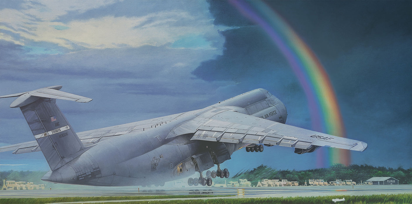 Roden Models 330 1/144 Lockheed C-5B Galaxy USAF Model Aircraft Kit
