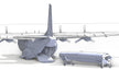 Roden Models 336 1/144 Douglas C-133 with PGM-17 Thor IRBM Model Aircraft Kit