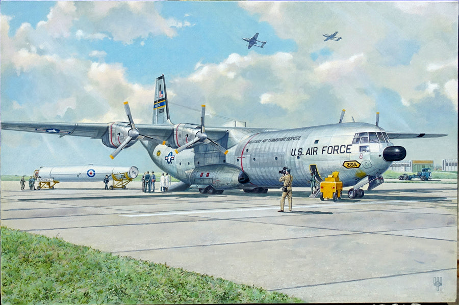 Roden Models 336 1/144 Douglas C-133 with PGM-17 Thor IRBM Model Aircraft Kit