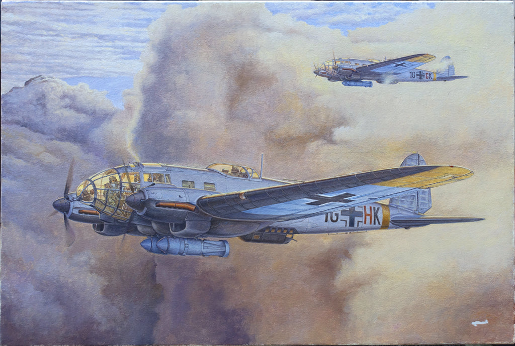 Roden Models 344 1/144 Heinkel He-111 H-16/H-20 Model Aircraft Kit