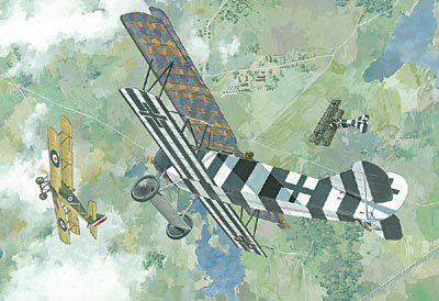 Roden Models 415 1/48 Fokker D.VII WWI German Fighter Model Aircraft Kit