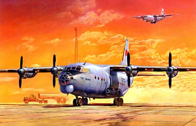 Roden Models 42 1/72 An-12BK 'Cub' Soviet Military Transport Aircraft Model Kit