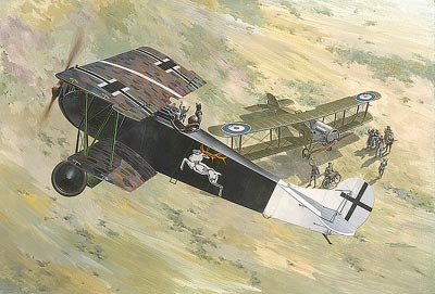 Roden Models 421 1/48 Fokker D.VII (Alb, early) WWI Fighter Model Aircraft Kit