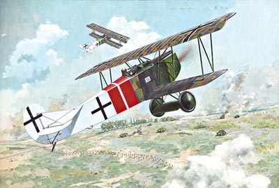 Roden Models 424 1/48 Fokker D.VII (Alb, Late) German WWI Fighter Model Aircraft Kit