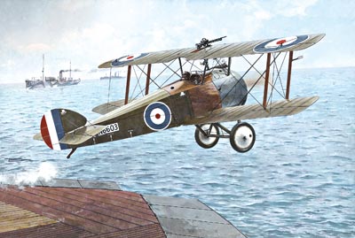 Roden Models 44 1/72 Sopwith 2F1 Camel "Ships Camel" Model Aircraft Kit