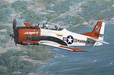 Roden Models 441 1/48 North American T-28B Trojan Model Aircraft Kit