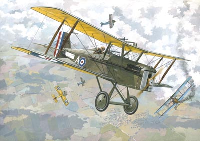 Roden Models 45 1/72 RAF S.E.5a with Wolseley Viper Model Aircraft Kit
