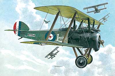 Roden Models 53 1/72 Sopwith F.1 Camel with Bentley Model Aircraft Kit