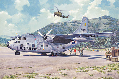Roden Models 56 1/72 Fairchild C-123B Provider USAF Model Aircraft Kit