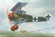 Roden Models 601 1/32 Fokker Dr.I WWI Fighter Model Aircraft Kit