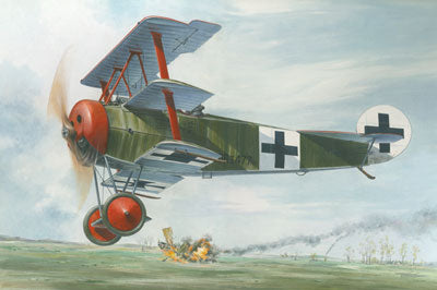 Roden Models 601 1/32 Fokker Dr.I WWI Fighter Model Aircraft Kit