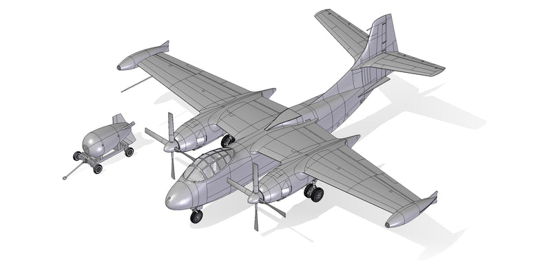 Roden Models 63 1/72 North American AJ-1 Savage USN Model Aircraft Kit