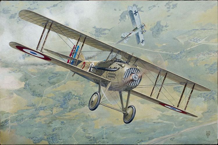 Roden Models 634 1/32 SPAD XIII c1 WWI French Fighter Model Aircraft Kit