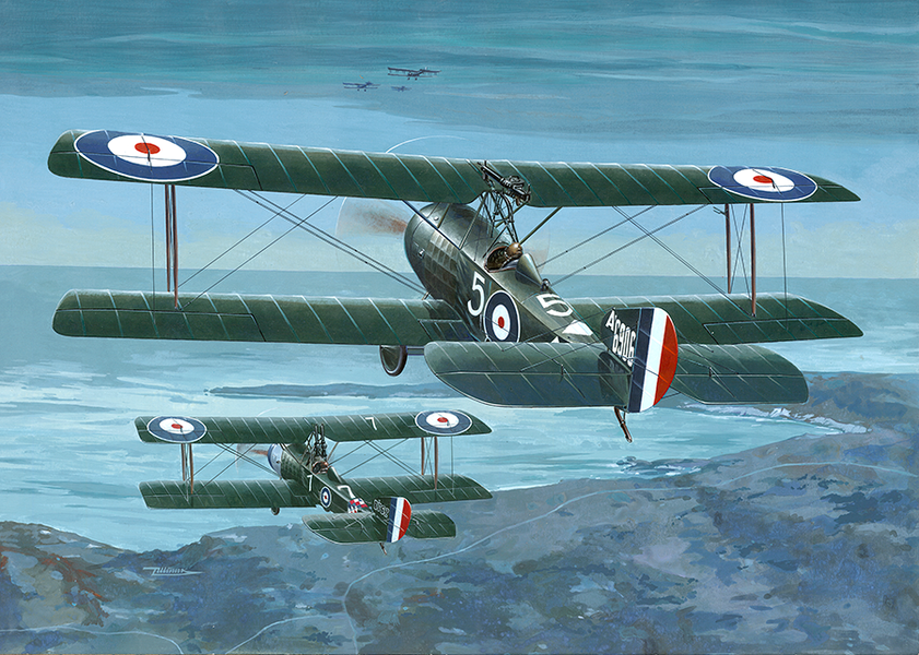 Roden Models 637 1/32 Sopwith 1 1/2 Strutter Comic Fighter Model Kit ...