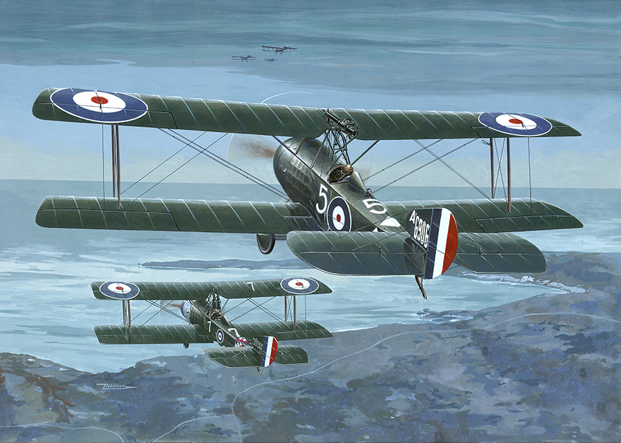 Roden Models 637 1/32 Sopwith 1 1/2 Strutter Comic Fighter Model Kit