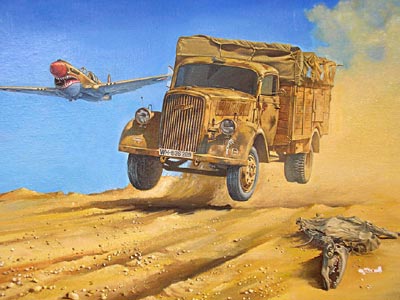 Roden Models 710 1/72 Opel Blitz 3,6-36 S WWII German Army Truck 4x2 Model Kit
