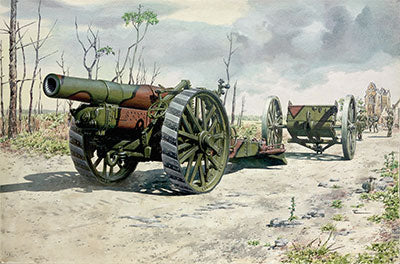 Roden Models 716 1/72 BL 8-inch Howitzer Mk.VI Model Kit