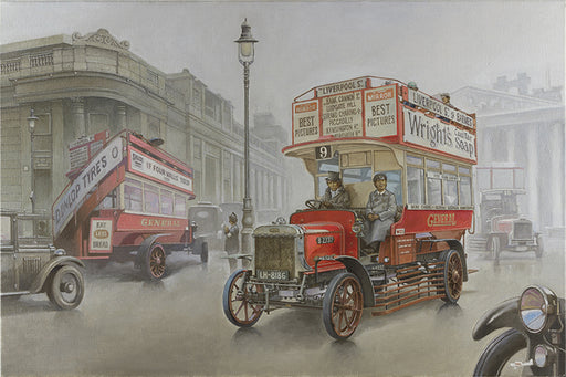 Roden Models 739 1/72 LGOC B-Type Bus Model Kit