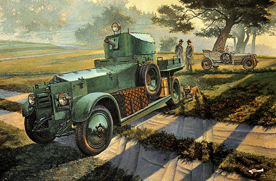 Roden Models 801 1/35 WWII British Armoured Car Pattern 1920 Model Kit