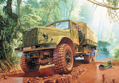 Roden Models 804 1/35 Soviet Truck KrAZ-214B Model Kit