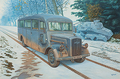 Roden Models 807 1/35 Opel 3.6-47 Omnibus w39 Ludewig Early Ver. Model Kit