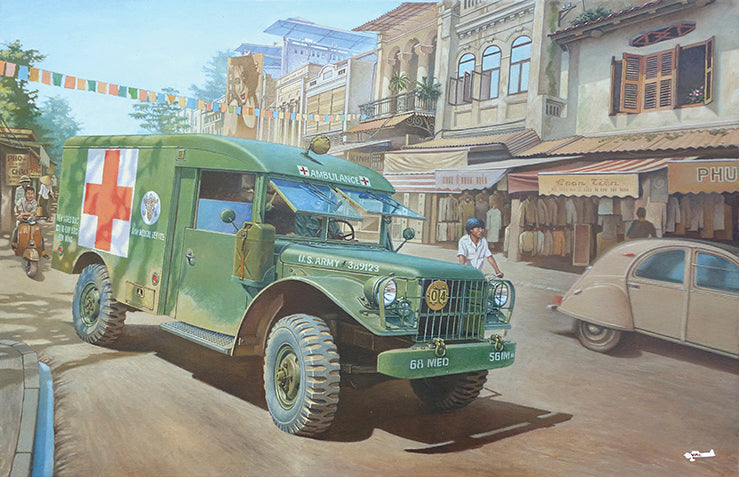 Roden Models 811 1/35 Dodge M43 US Ambulance Model Kit