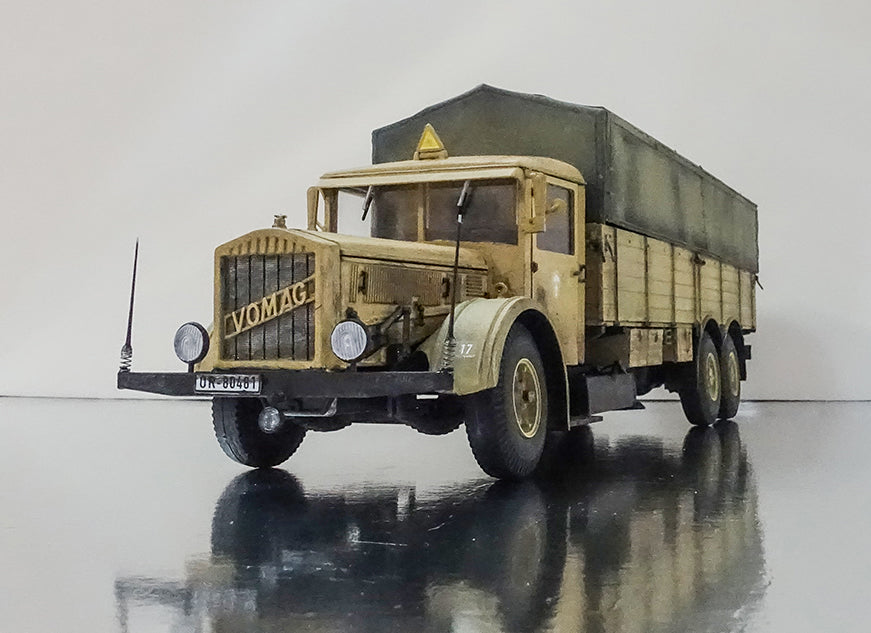 Roden Models 822 1/35 VOMAG 8 LR LKW Heavy Truck Model Kit