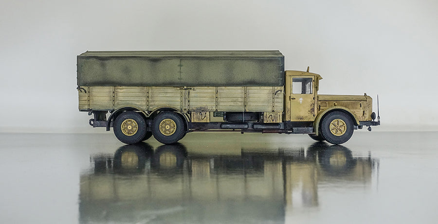 Roden Models 822 1/35 VOMAG 8 LR LKW Heavy Truck Model Kit