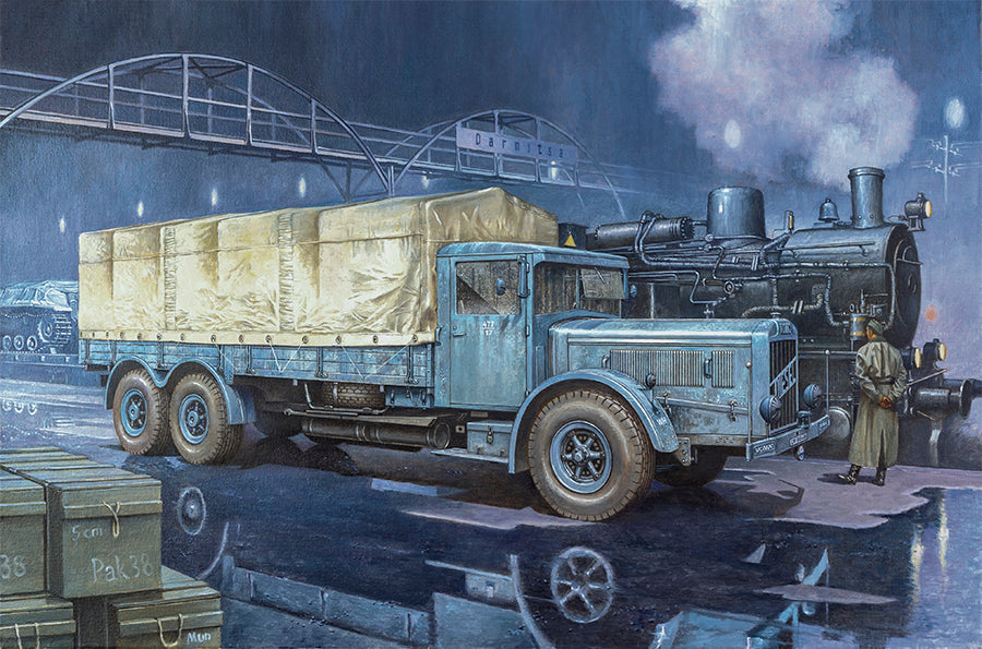 Roden Models 822 1/35 VOMAG 8 LR LKW Heavy Truck Model Kit