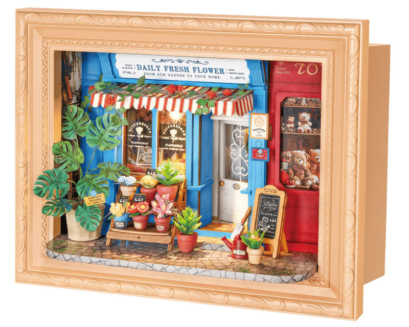 Rolife DP003 Daily Fresh Flower Miniature 3D Wooden Model Kit