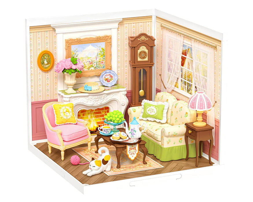 Rolife DW023 Super Creator Holiday Tea Time DIY Miniature 3D Plastic Model