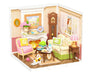 Rolife DW023 Super Creator Holiday Tea Time DIY Miniature 3D Plastic Model