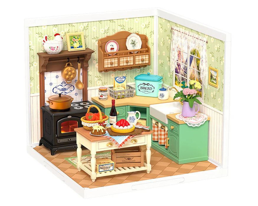 Rolife DW024 Super Creator Farmhouse Kitchen DIY Miniature 3D Plastic Model
