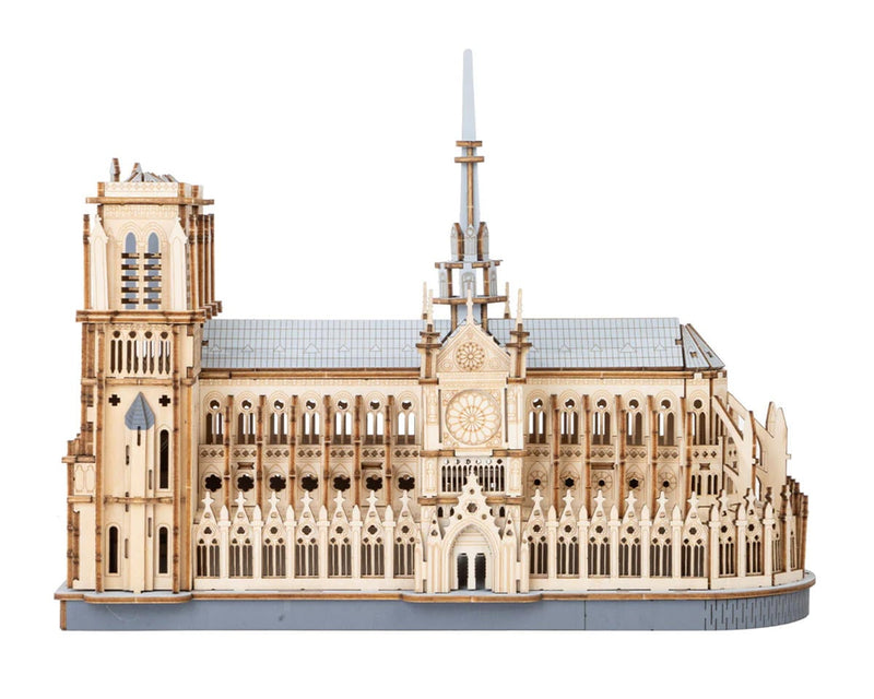 Rolife TG511 Paris Cathedral DIY Miniature 3D Wooden Model Kit