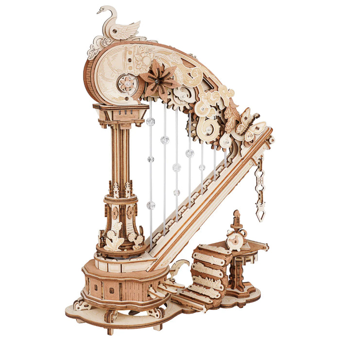 ROKR AMK71 Magic Harp Music Box 3D DIY Puzzle Kit