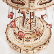 ROKR EA02 Amusement Park Series 3D Wooden Puzzle - Swing Ride
