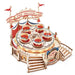 ROKR EA04 Amusement Park Series 3D Wooden Puzzle - Tilt-A-Whirl