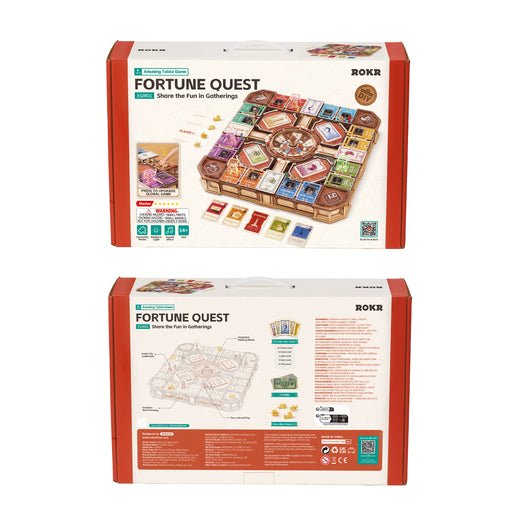 ROKR EGM01 Fortune Quest Wooden DIY 3D Board Game Kit