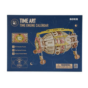 ROKR LC801 Time Art 3D Wooden Puzzle - Time Engine Calendar