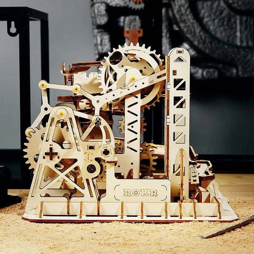 ROKR LG504 Marble Run 3D Wooden Puzzle - Marble Climber