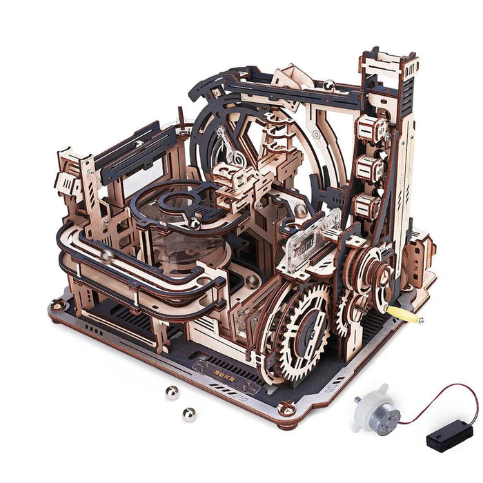 ROKR LGC01 Marble Spaceport Marble Run 3D Wooden Puzzle