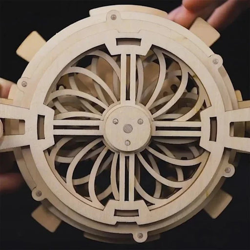 ROKR LK201 Mechanical Gears 3D Wooden Puzzle - Perpetual Calendar
