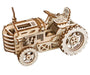 ROKR LK401 Mechanical Gears 3D Wooden Puzzle - Tractor - with wind-up spring