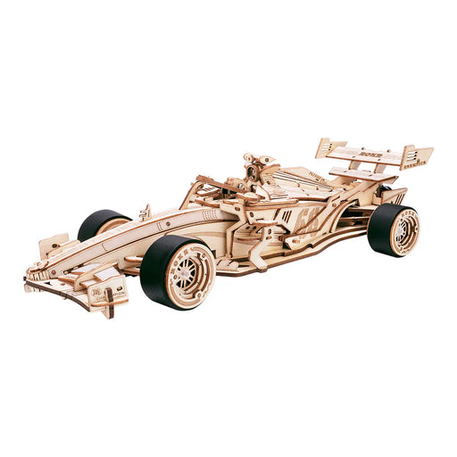 ROKR LK505 Mechanical Gears 3D Wooden Puzzle - F1 Racing Car