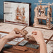 ROKR LK602 Mechanical Gears 3D Wooden Puzzle - Classic Printing Press