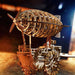 ROKR LK702 Mechanical Gears 3D Wooden Puzzle - Airship Air Vehicle - with wind-up spring